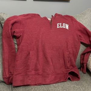 Elon University Women's Quarter Zip- Size M